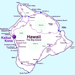  [Map of Big Island of Hawaiʻi] 